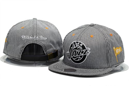 NBA Utah Jazz MN Strapback Hat #02